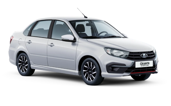 Lada Granta Sportline I Рест - Белый "Ледниковый"