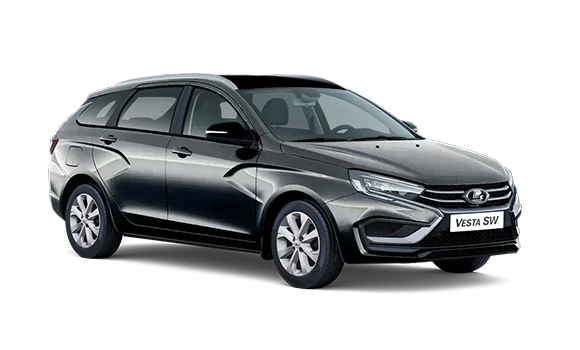 Lada Vesta SW I Рест - СЕРЕБРИСТО-ТЕМНО-СЕРЫЙ "БОРНЕО" (633) - МЕТАЛЛИК